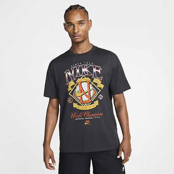 Black Graphic T Shirts. Nike